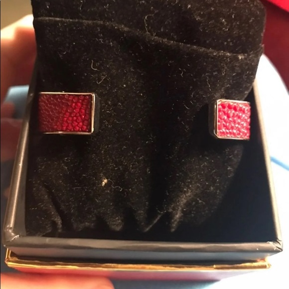 Red Rustic Cuff - Picture 3 of 4